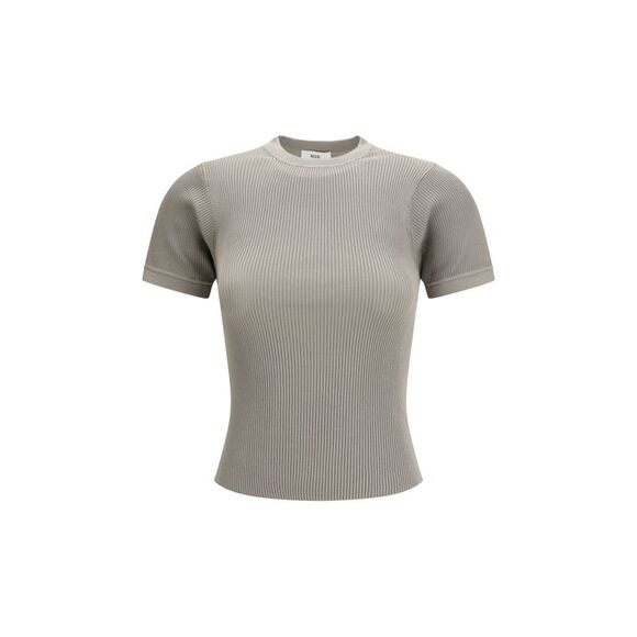 Rier Women Short-Sleeve Ribbed T-Shirt